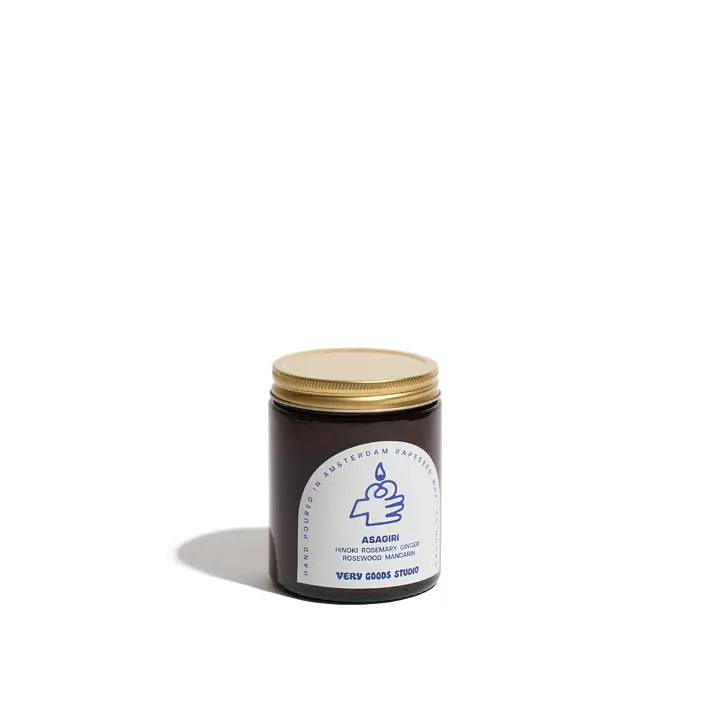 ASAGIRI/170 ml/45-50 Uur Amberkleurige Glazen Potten
