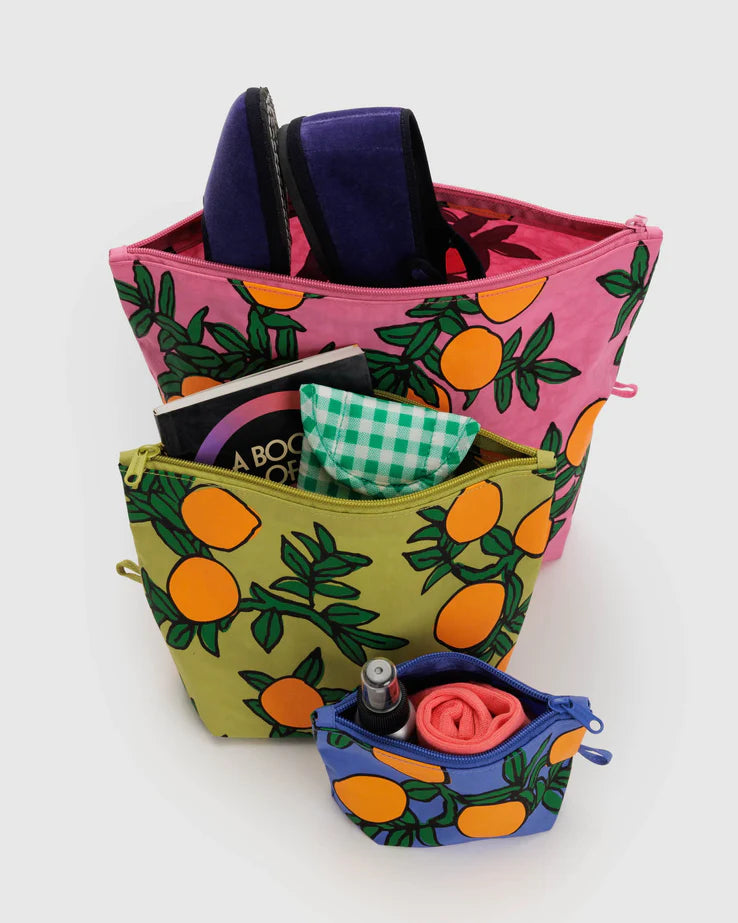 GO POUCH SET ORANGE TREES